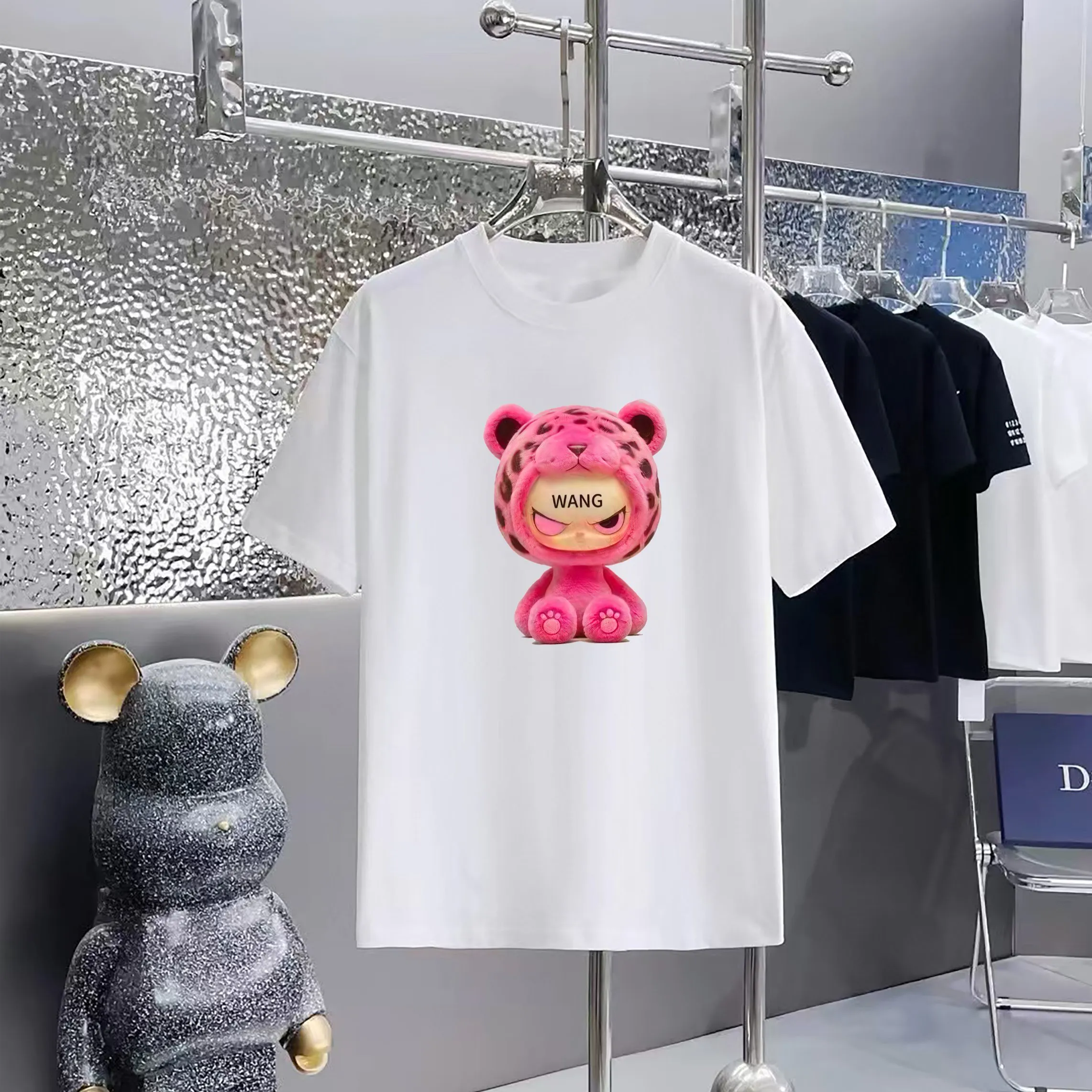 80 Alexandr Wang T 1:1 1×1 Same Style logo OXS ：Black，White， ，Red， Gray Size：XS-L